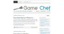 Desktop Screenshot of game-chef.com