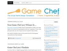 Tablet Screenshot of game-chef.com